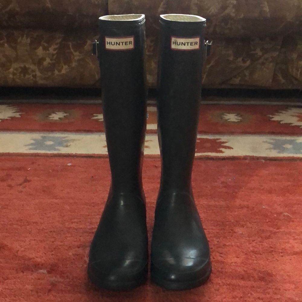 Hunter Original Tall Wide Leg Rain Boot